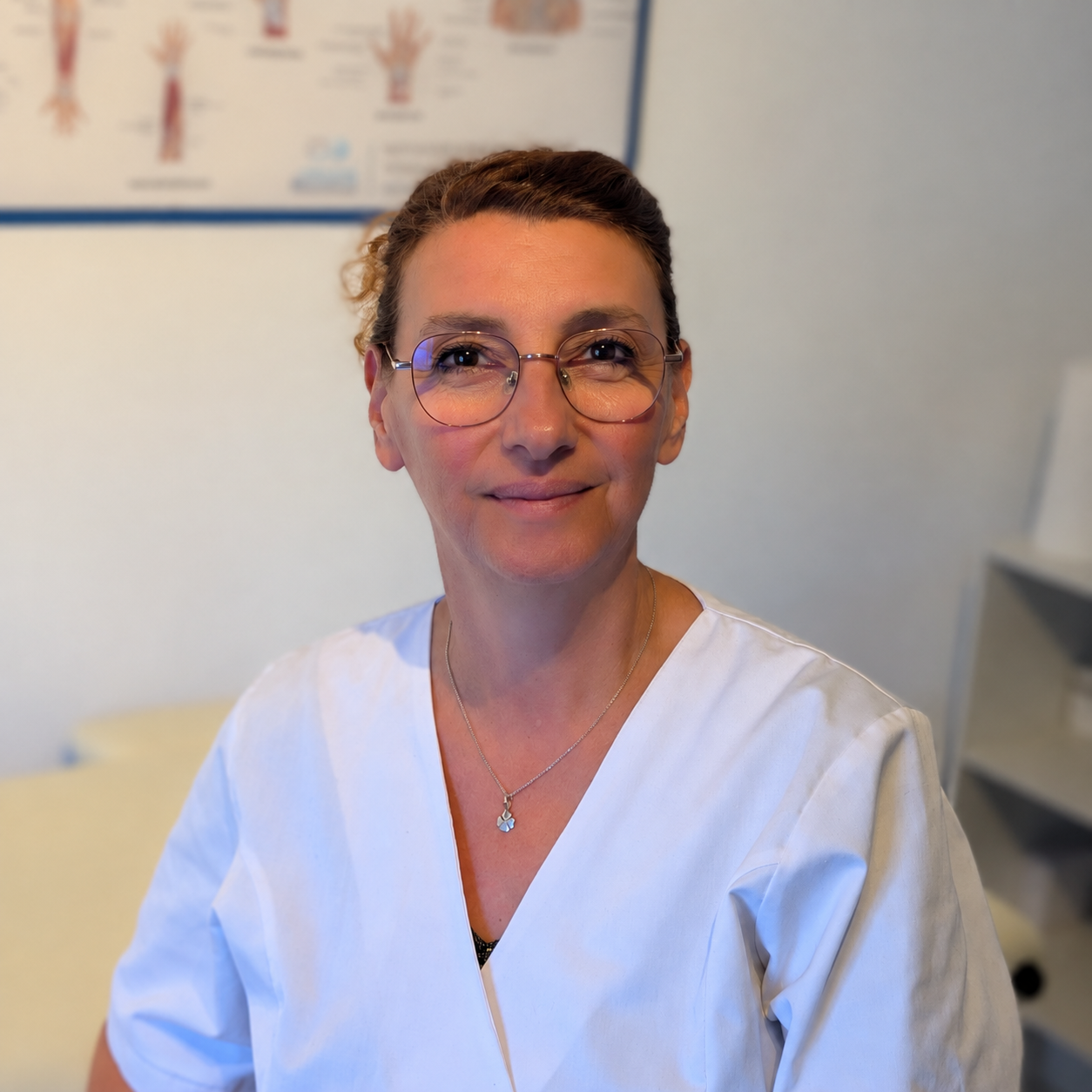 Delphine Rudzinski, ostéothérapeute à Villebois